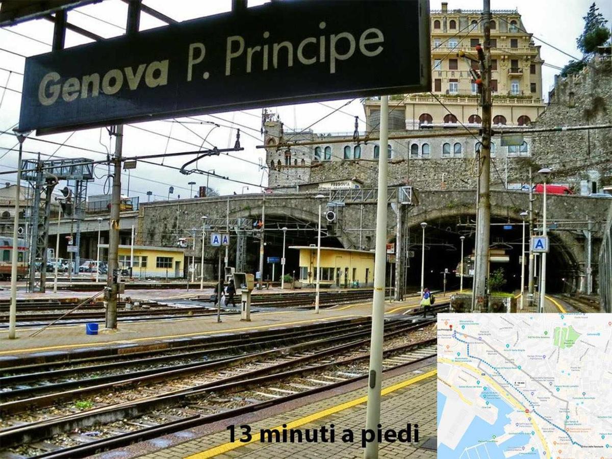 La Piccionaia Le Case Del Dria Roof Terrace Genua Exterior foto